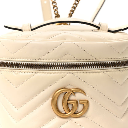 Mini Calfskin Backpack - White