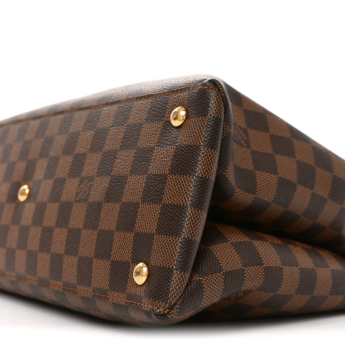 Damier Ebene Lv Riverside Lie De Vin Handbag