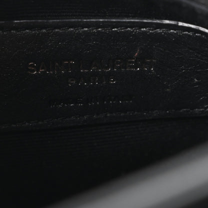 Mini Quilted Lambskin Handbag - Black
