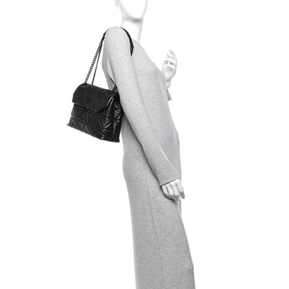 Large Nappa Handbag - Black