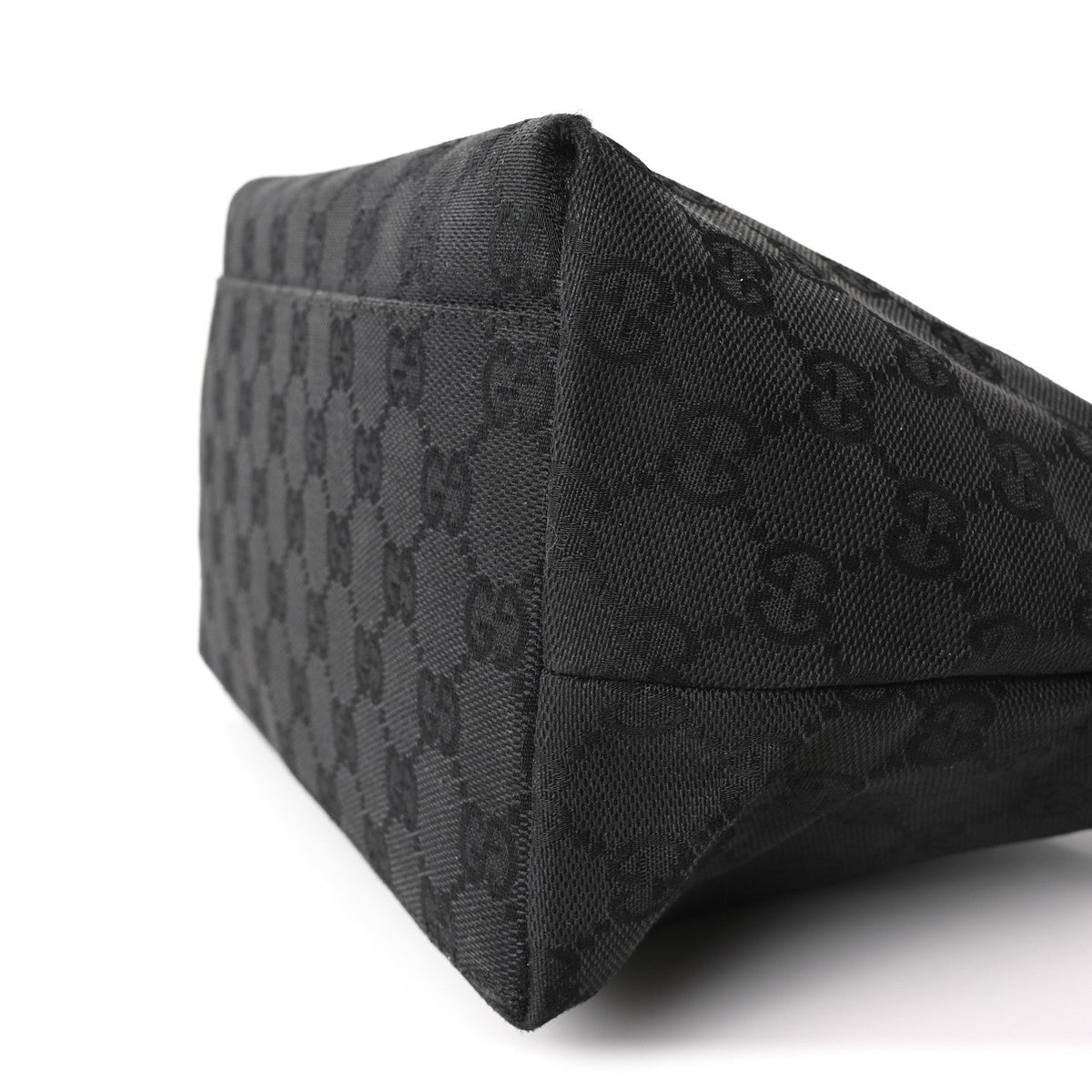 Small Nylon Hobo Bag - Black
