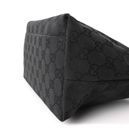 Small Nylon Hobo Bag - Black