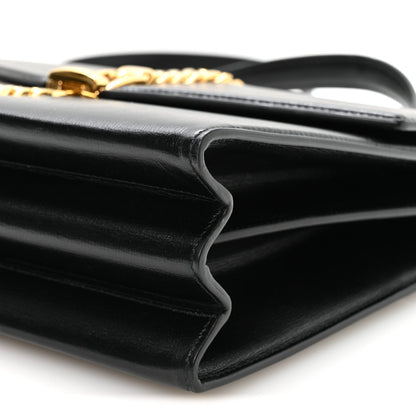 Small Calfskin Handbag - Black