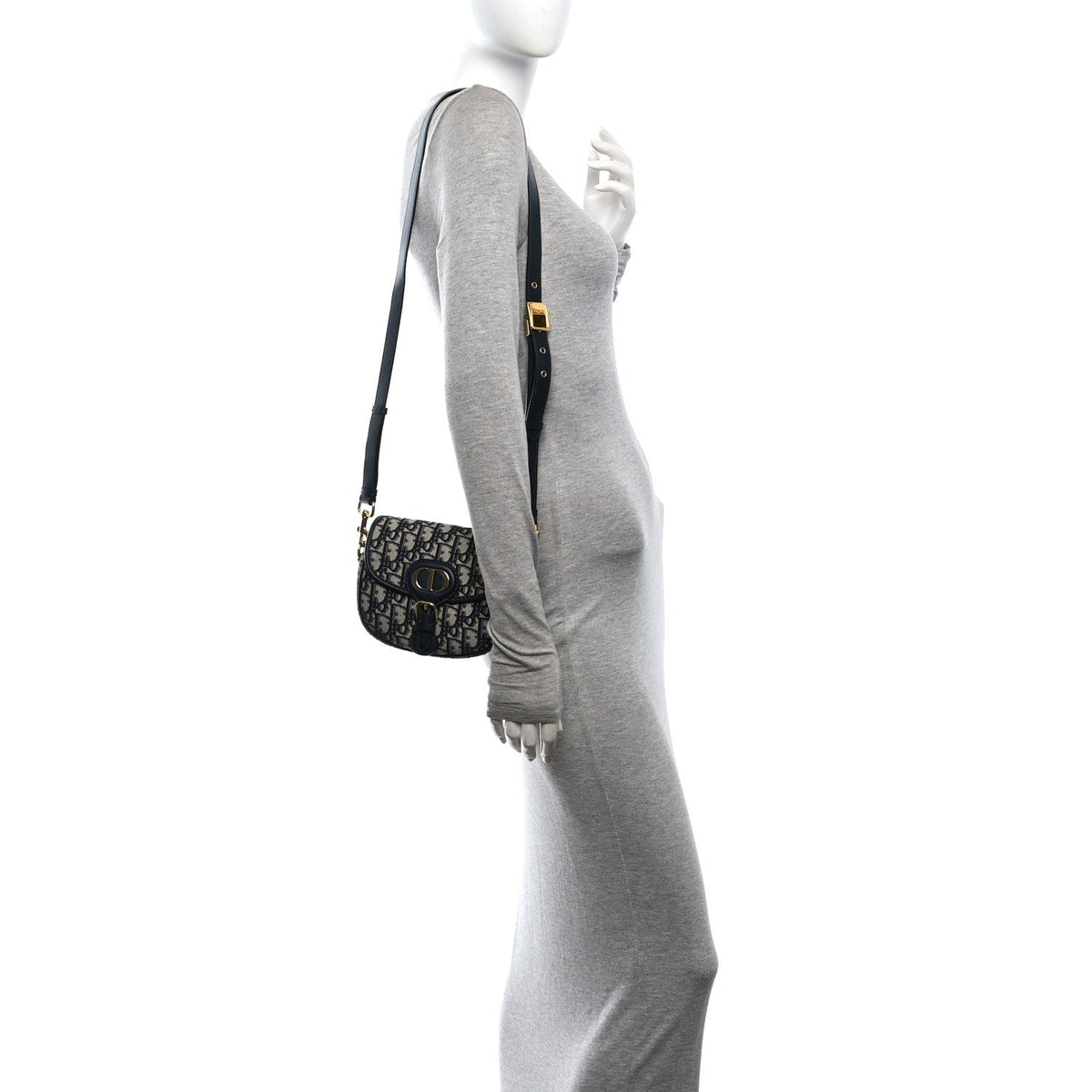 Small Flap Shoulder Bag - Blue
