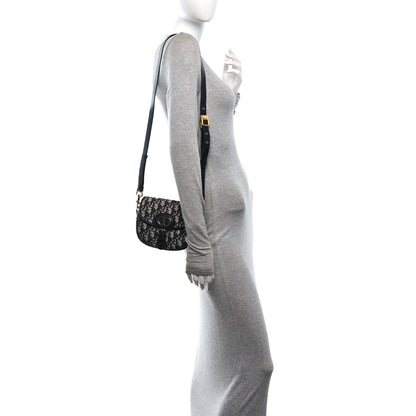 Small Flap Shoulder Bag - Blue