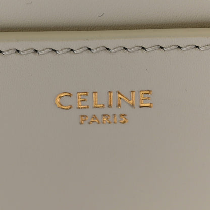 Mini Calfskin Handbag - White