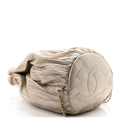 Small Calfskin Backpack - Gold