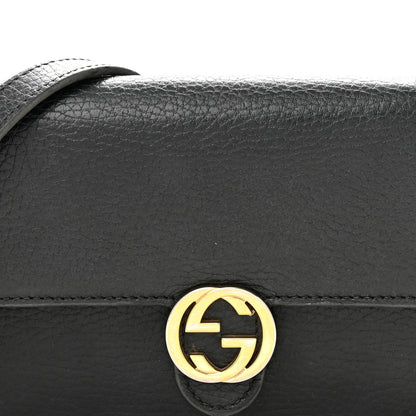 Calfskin Wallet Bag - Black