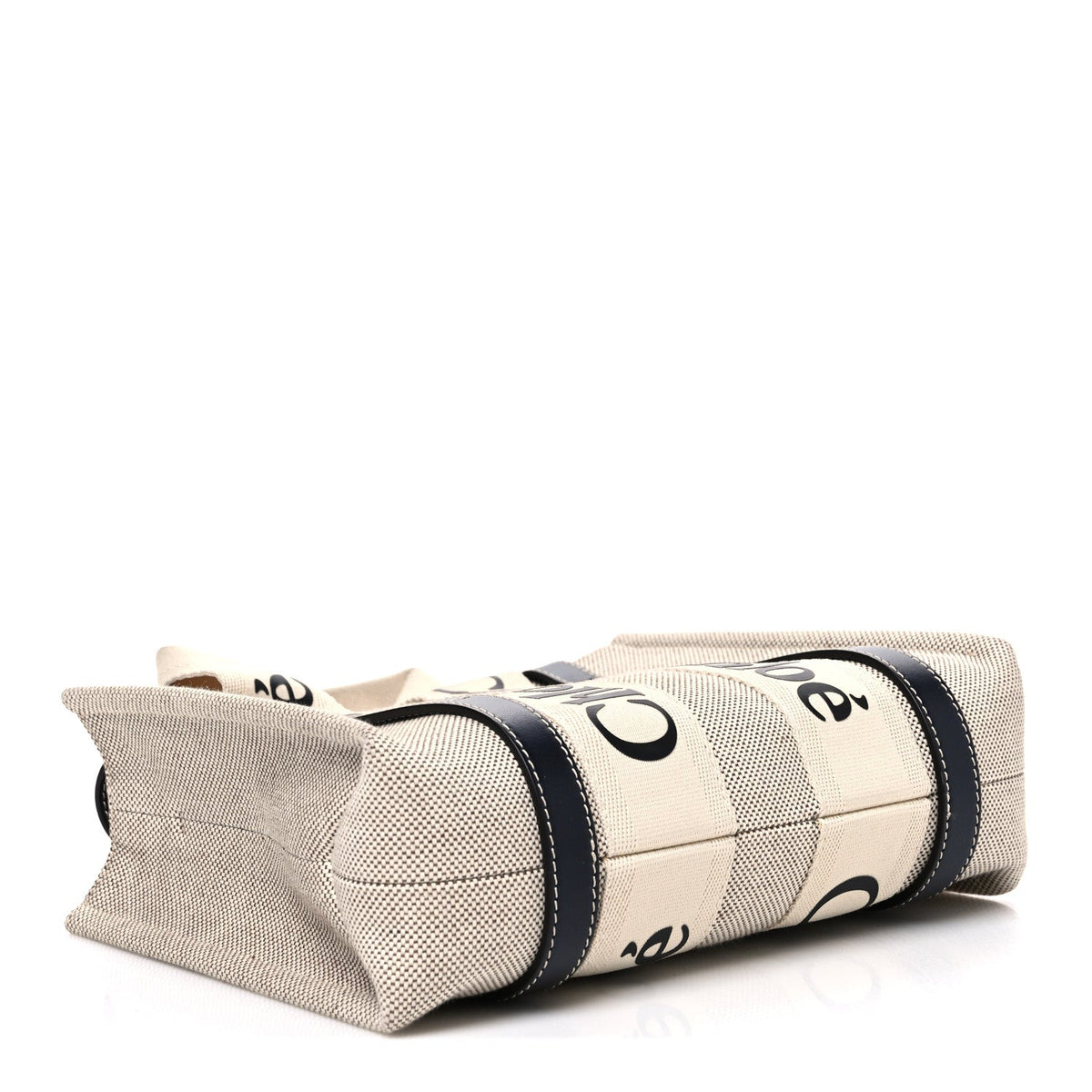 Small Calfskin Tote Bag - White