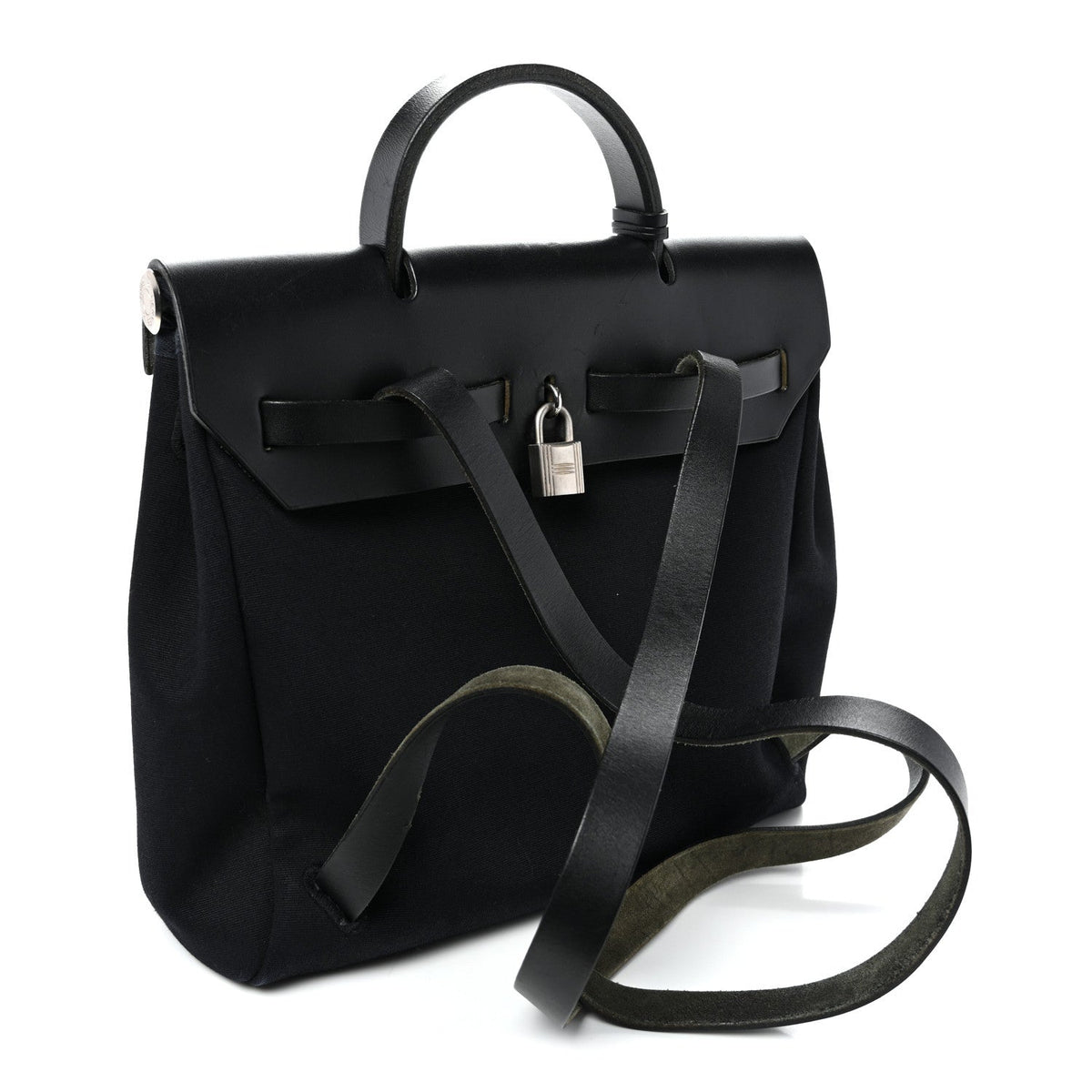 Calfskin Backpack - Black