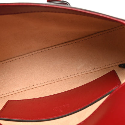 Calfskin Shoulder Bag - Red