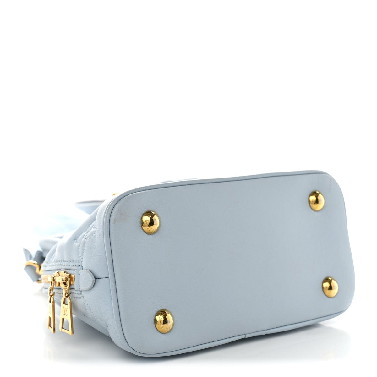Calfskin Handbag - Blue