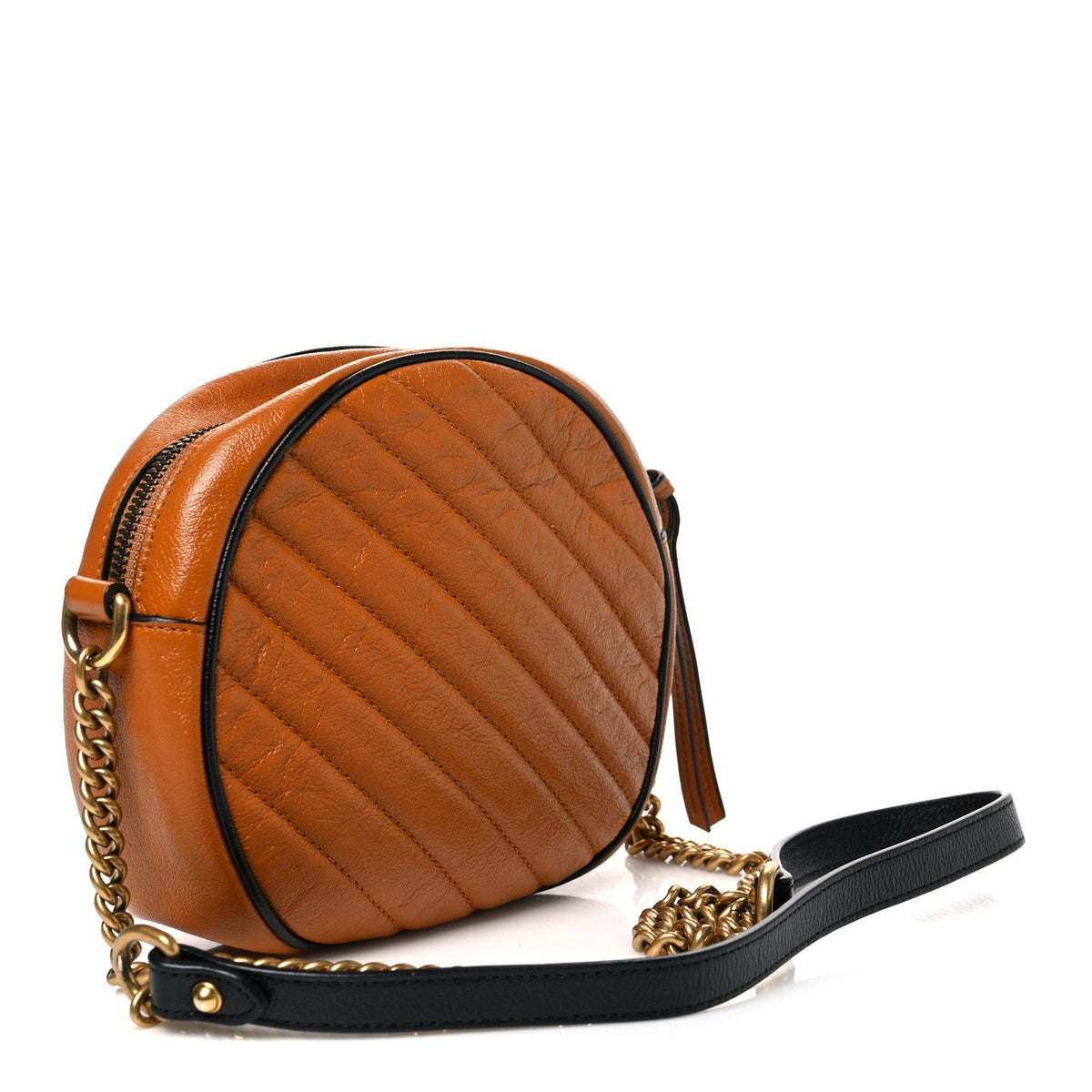 Mini Calfskin Shoulder Bag - Black