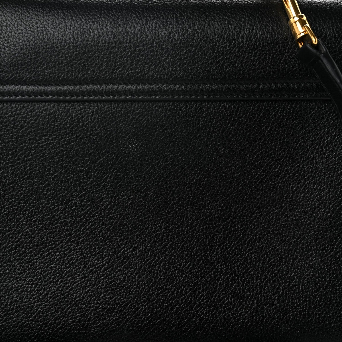 Medium Calfskin Handbag - Black