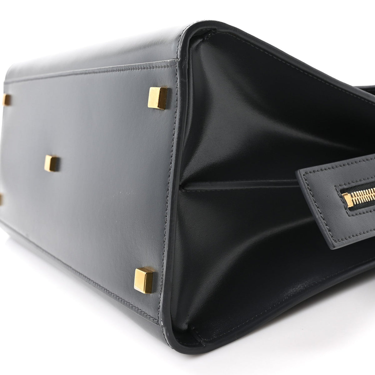Medium Calfskin Tote Bag - Black