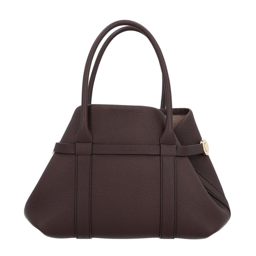 Small Calfskin Tote Bag - Brown