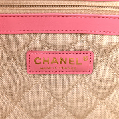 Small Calfskin Handbag - Beige
