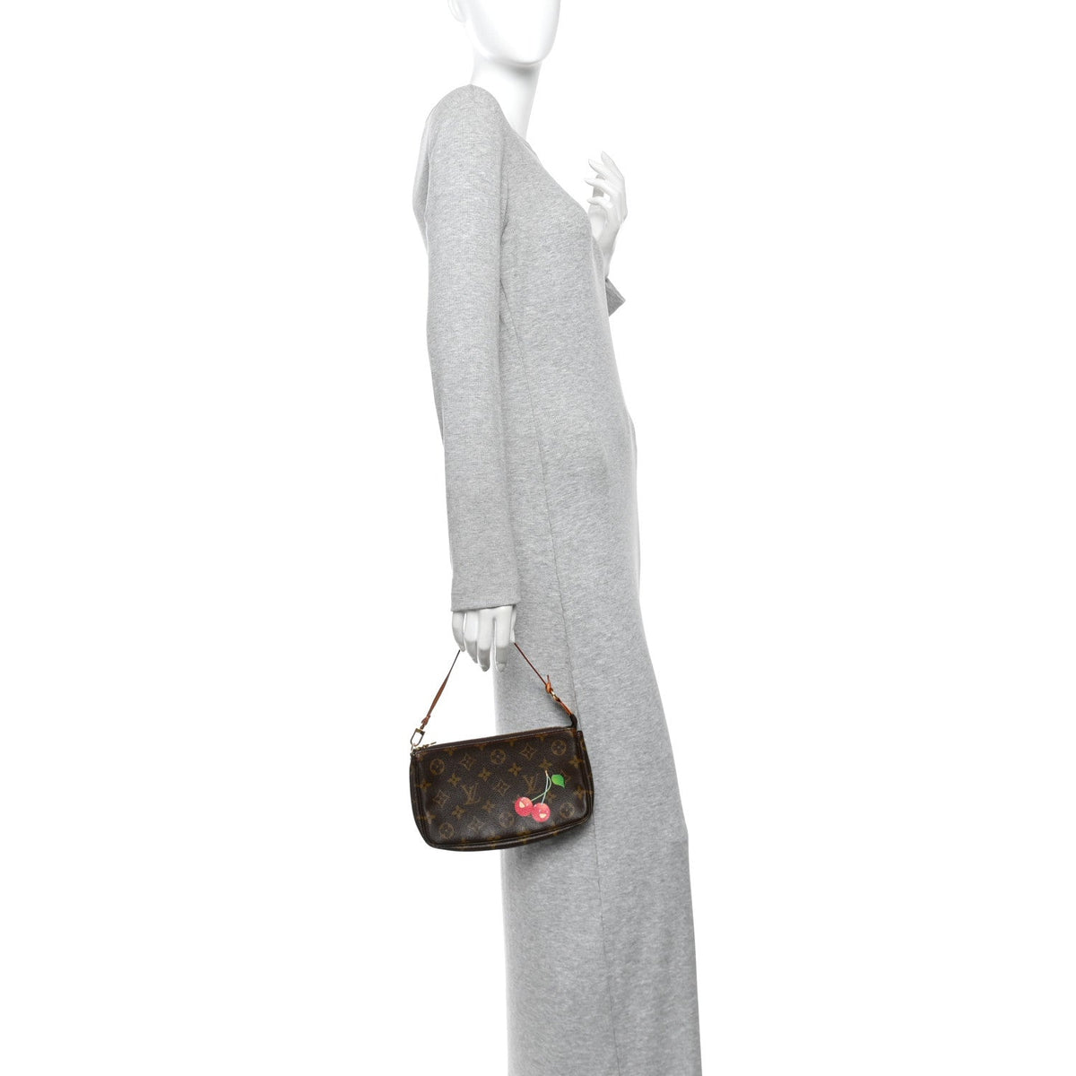 Monogram Cerises Pochette Accessories Handbag
