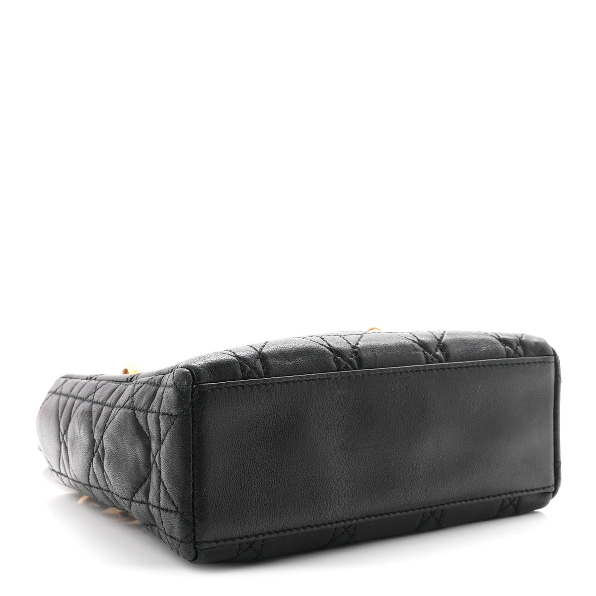 Mini Lambskin Handbag - Black
