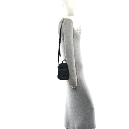 Mini Calfskin Handbag - Black