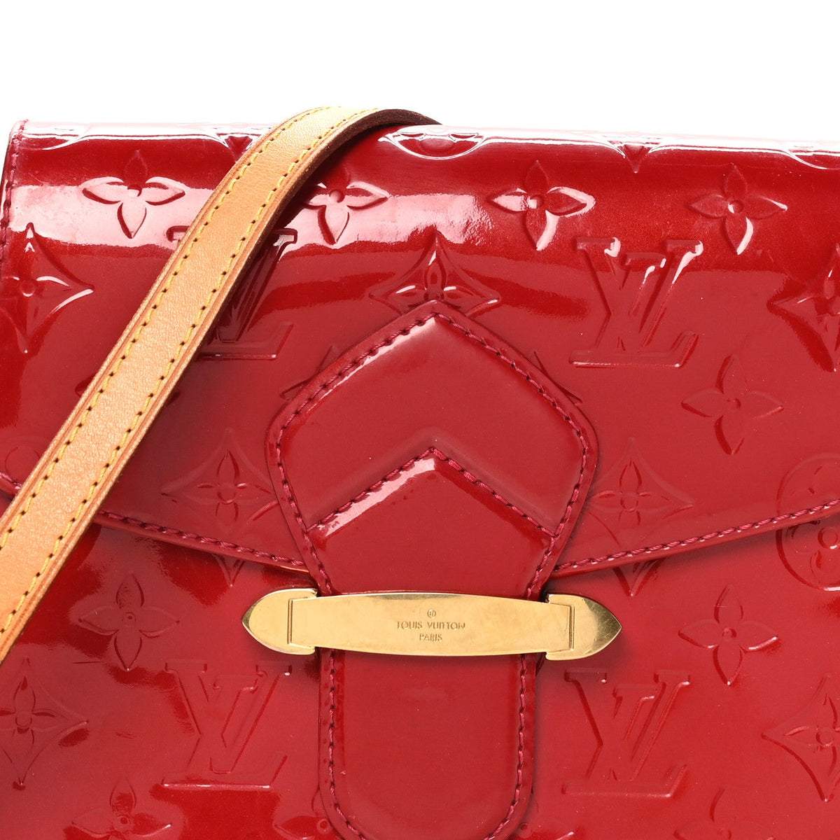Vernis Bellflower Pm Pomme D'Amour Handbag