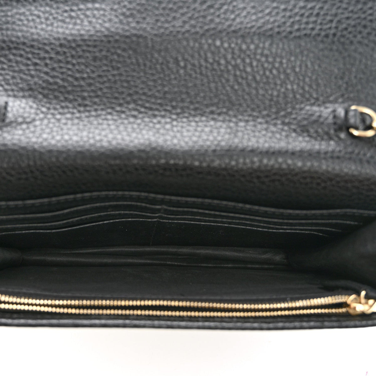 Calfskin Wallet Bag - Black