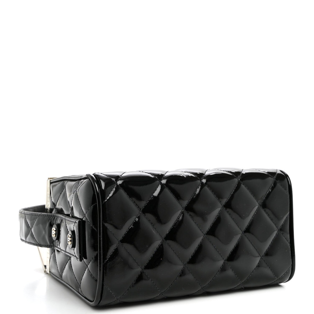 Quilted Clutch Bag - Black