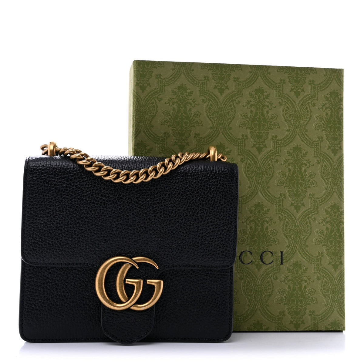 Small Calfskin Handbag - Black