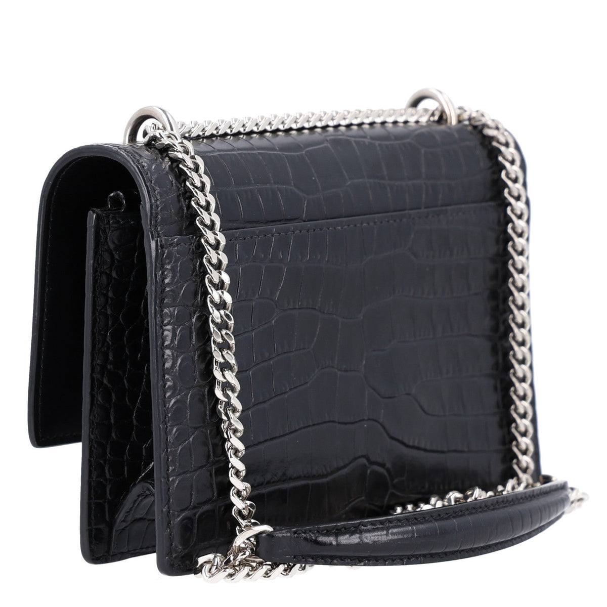 Calfskin Wallet Bag - Black