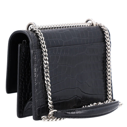 Calfskin Wallet Bag - Black
