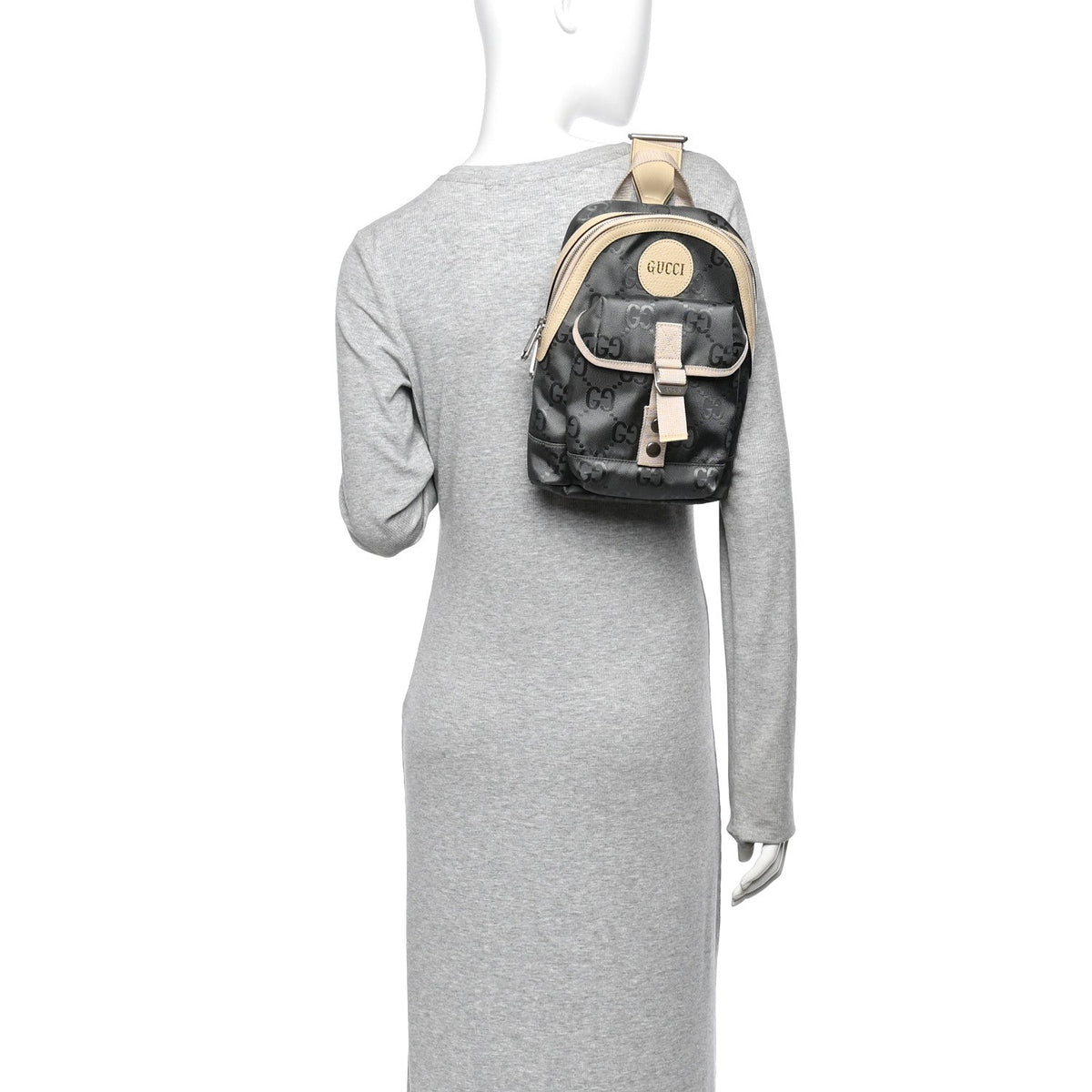 Nylon Backpack - Grey