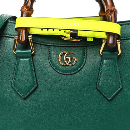 Small Calfskin Tote Bag - Green