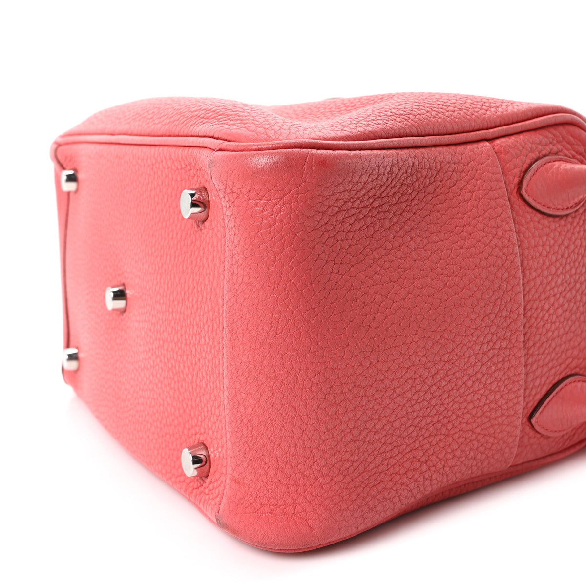 Taurillon Clemence Lindy 26 Rose Jaipur Handbag