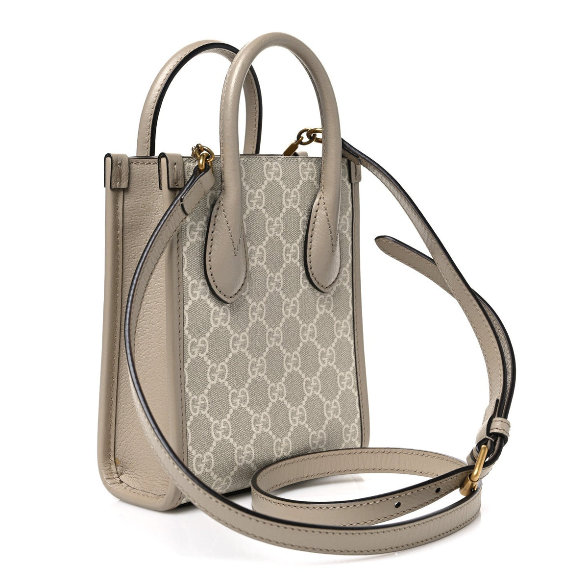 Mini Calfskin Tote Bag - Red