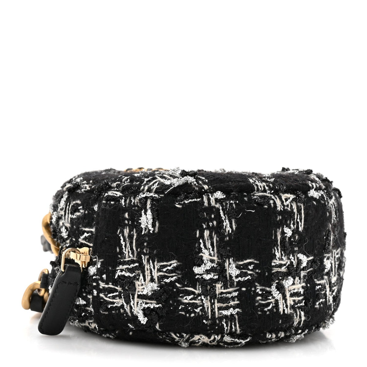 Quilted Clutch Bag - Black