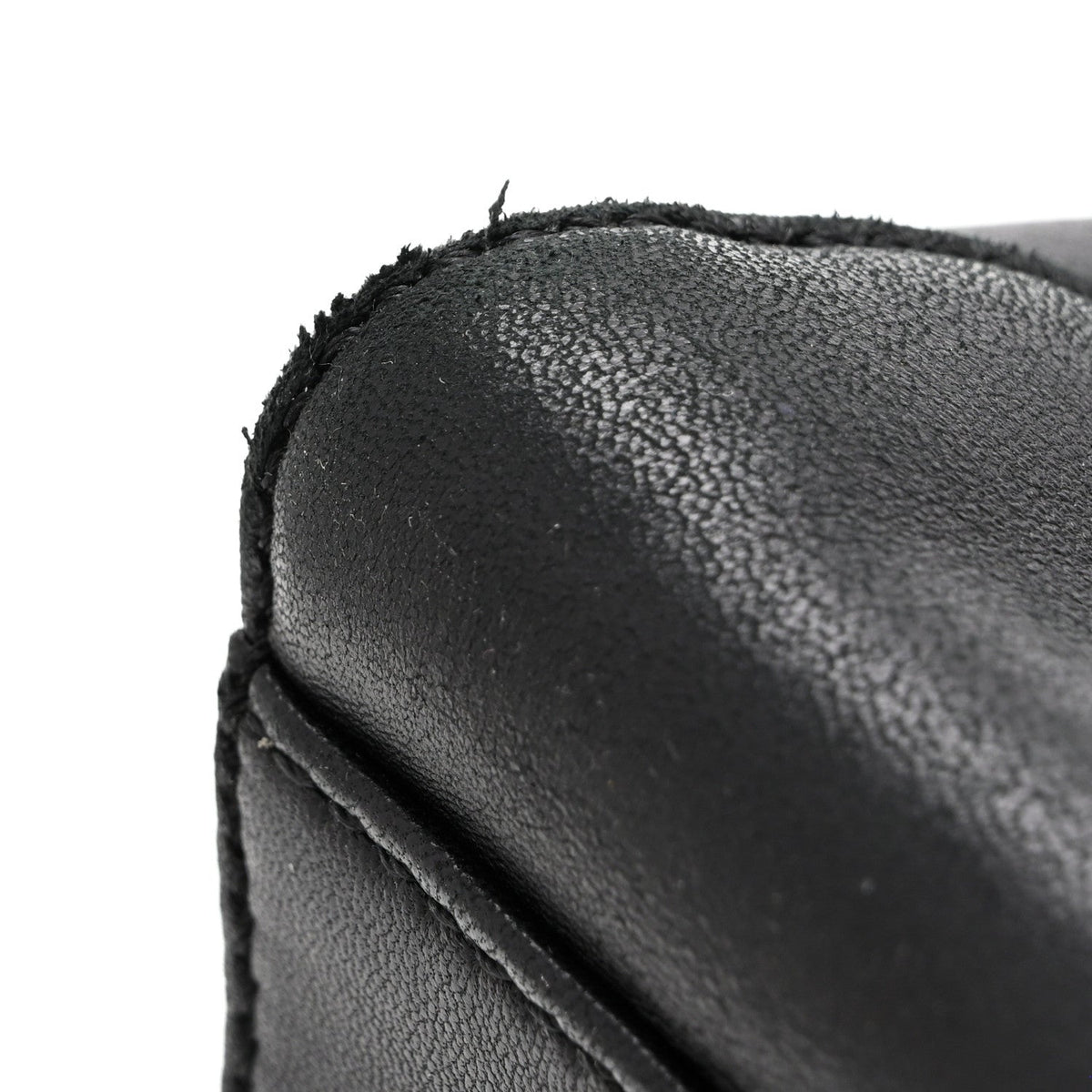 Mini Nappa Satchel Bag - Black