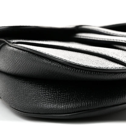 Mini Calfskin Handbag - Black