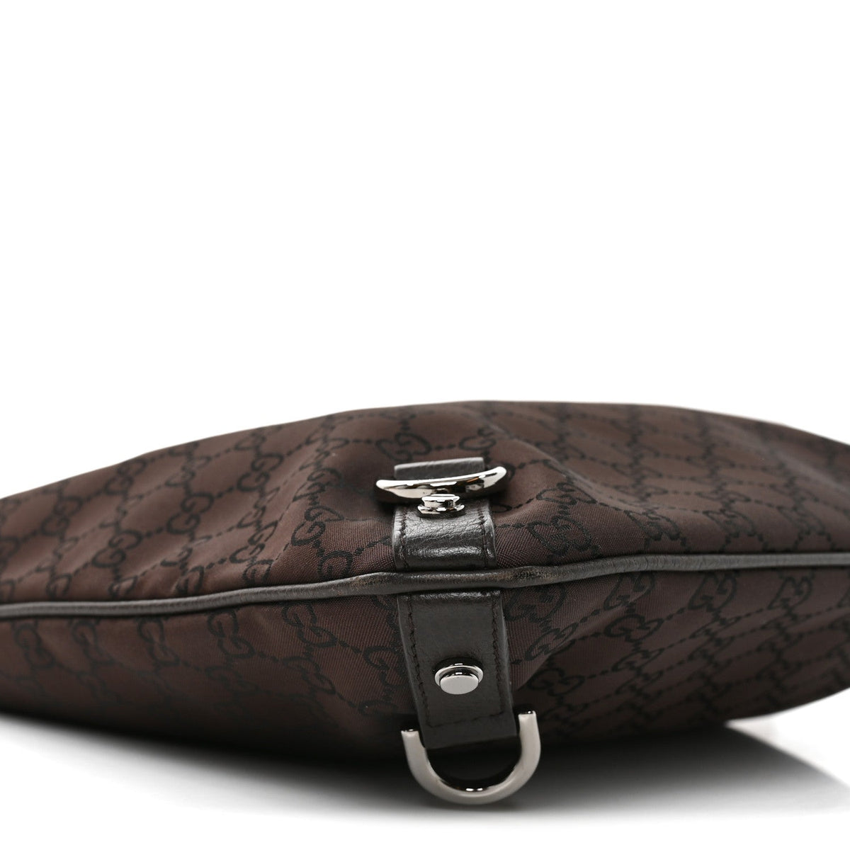 Nylon Handbag - Brown