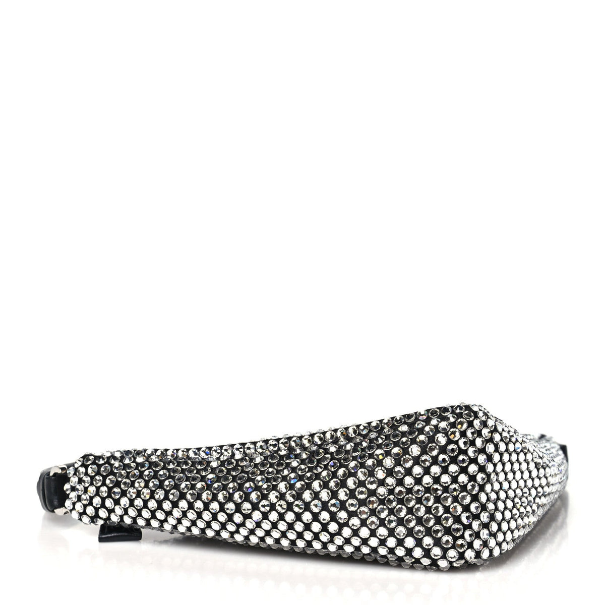 Satin Crystal Triangle Pouch Cristal Pouch
