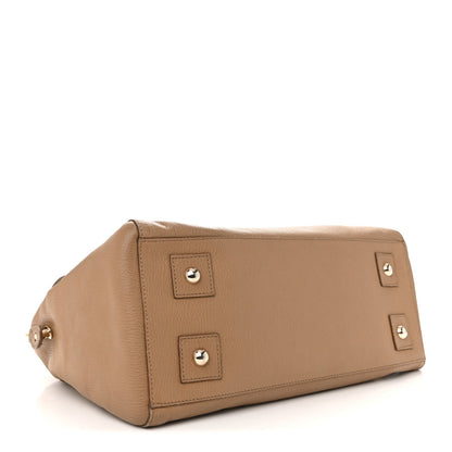 Medium Goatskin Satchel Bag