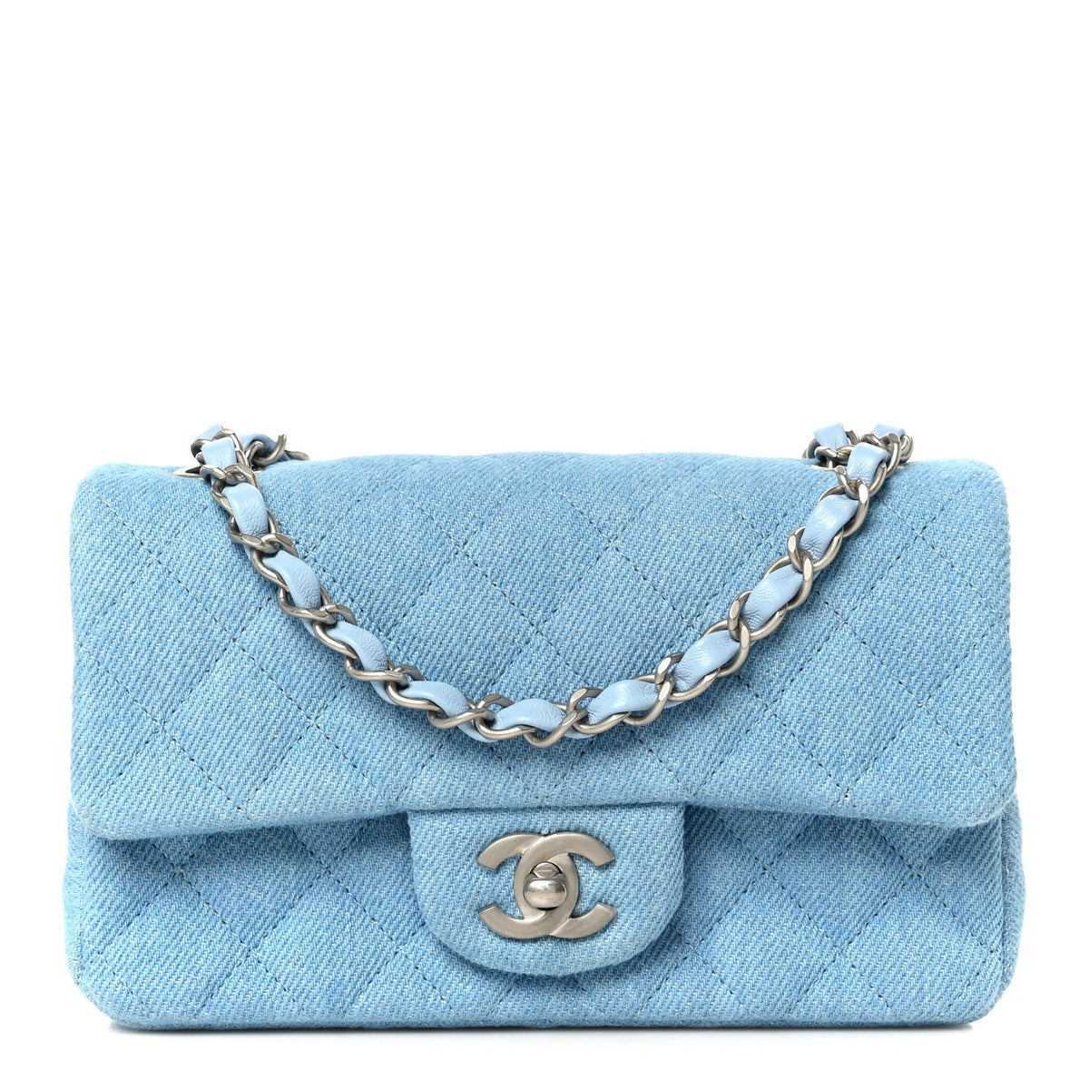 Mini Quilted Flap Shoulder Bag - Tan