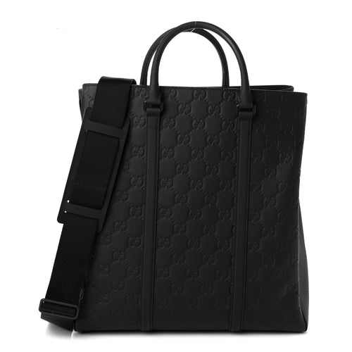 Calfskin Tote Bag - Black