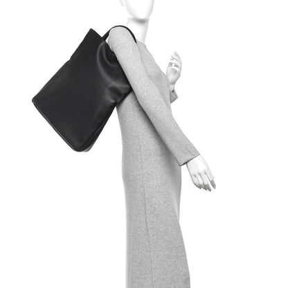 Calfskin Tote Bag - Black