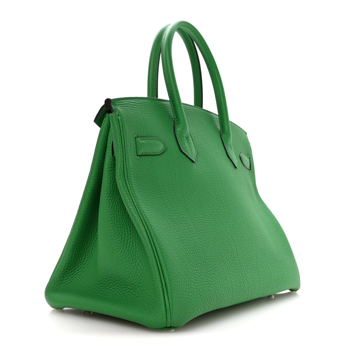 Taurillon Clemence Birkin 30 Menthe Handbag