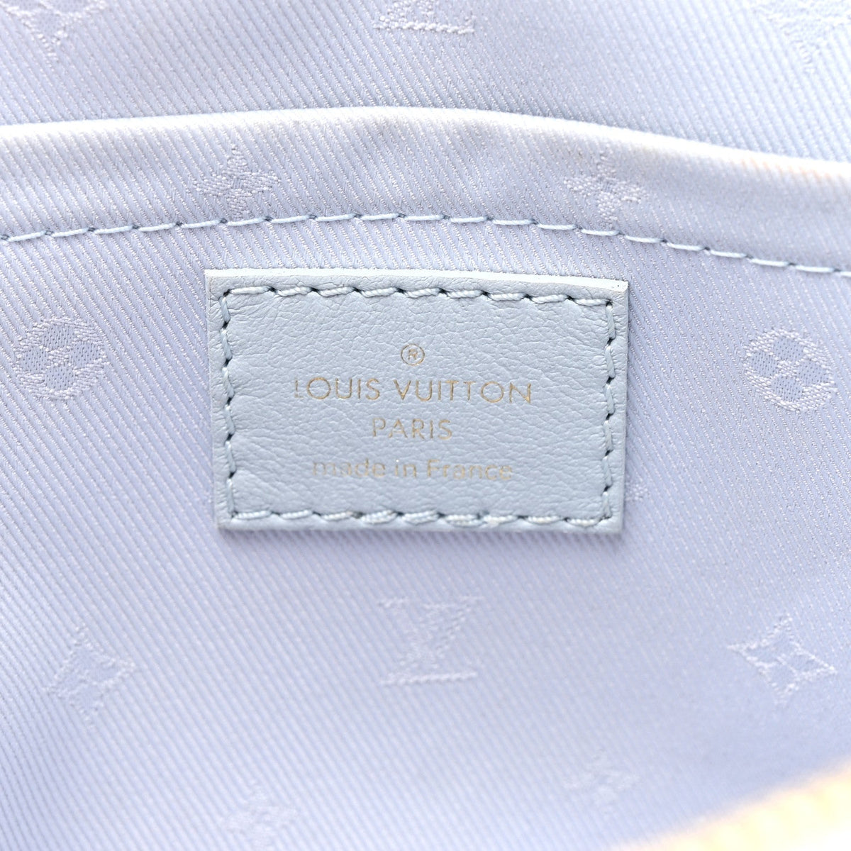Calfskin Handbag - Blue