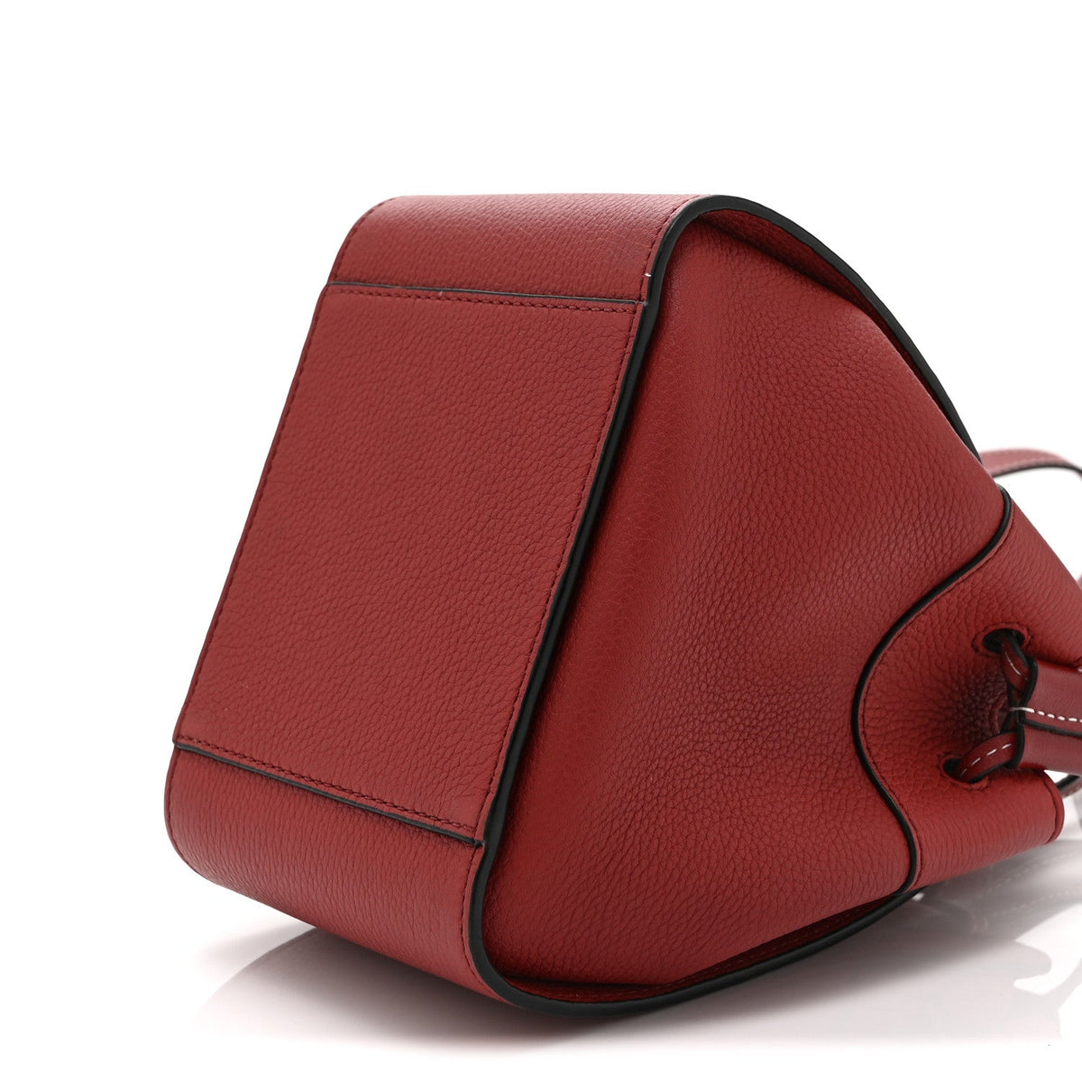 Mini Calfskin Shoulder Bag - Red