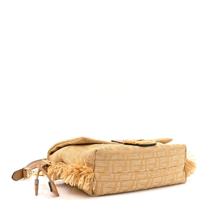 Medium Fabric Handbag - Beige