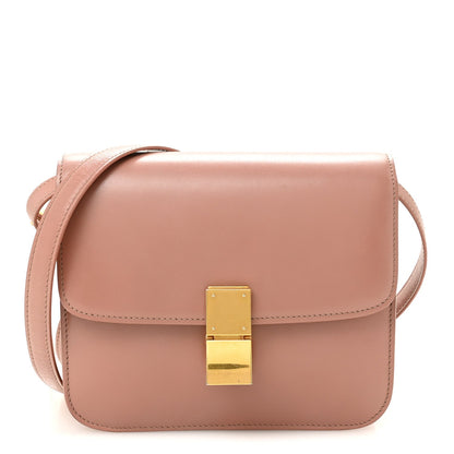 Calfskin Flap Shoulder Bag