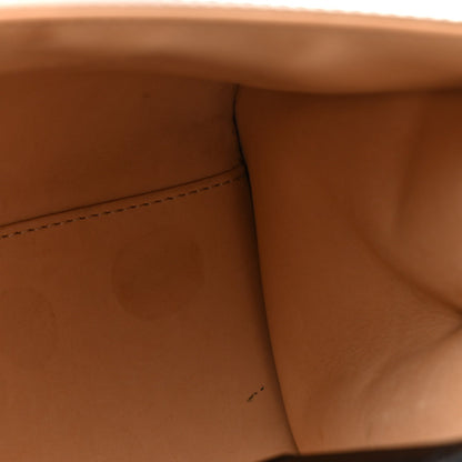 Calfskin Canvas Satchel Bag - Black