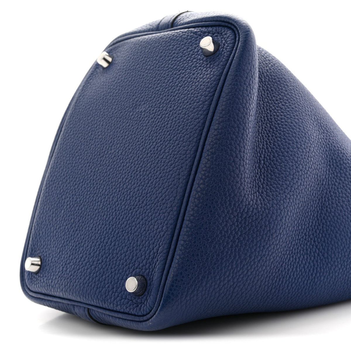 Taurillon Clemence Picotin Lock 18 Pm Bl Handbag
